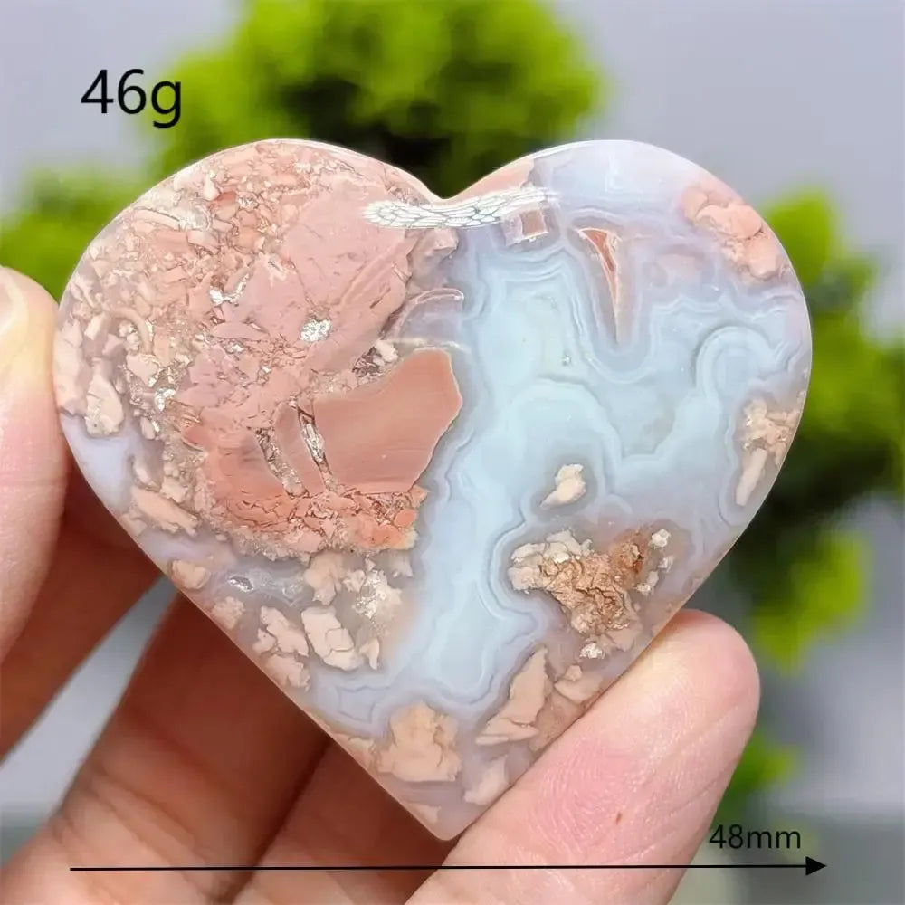 Flower Agate Heart Crystal-Hearts-Ali-1-Flower Agate-Crystal Destiny