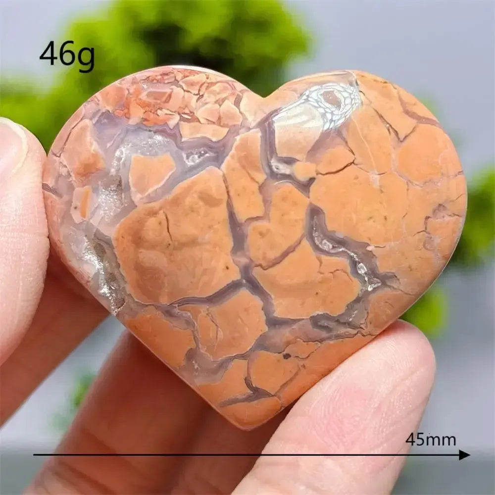 Flower Agate Heart Crystal-Hearts-Ali-8-Flower Agate-Crystal Destiny