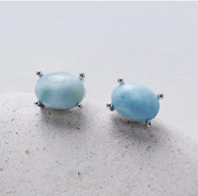 Gemstone Crystal Earrings in Mixed Healing Stone Styles