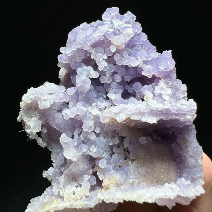 Grape Agate Crystal Cluster Botryoidal Geode Specimen