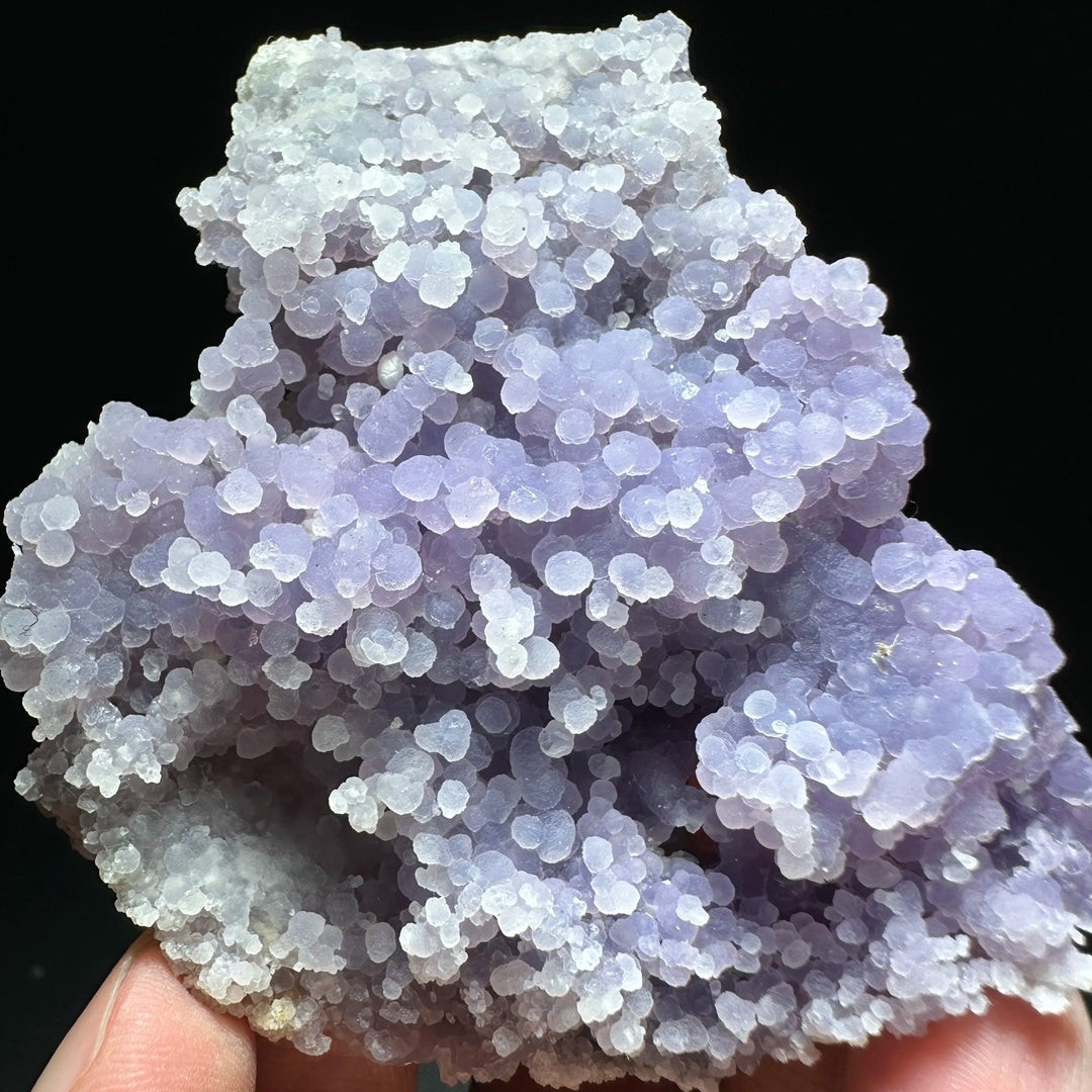 Grape Agate Crystal Cluster Botryoidal Geode Specimen