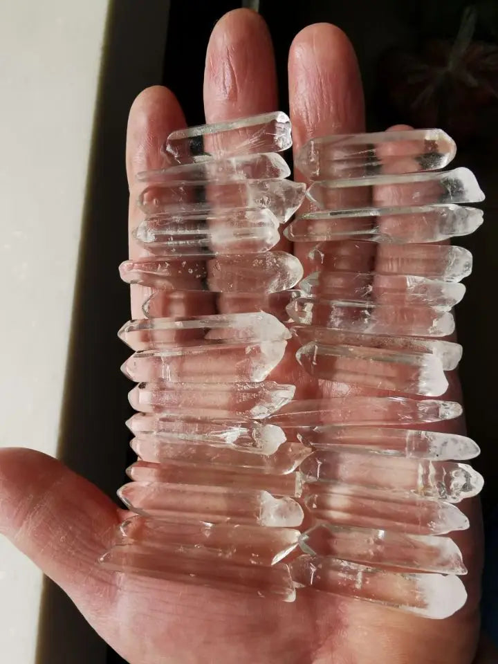 Clear Quartz Lemurian Seed Crystal Natural Points