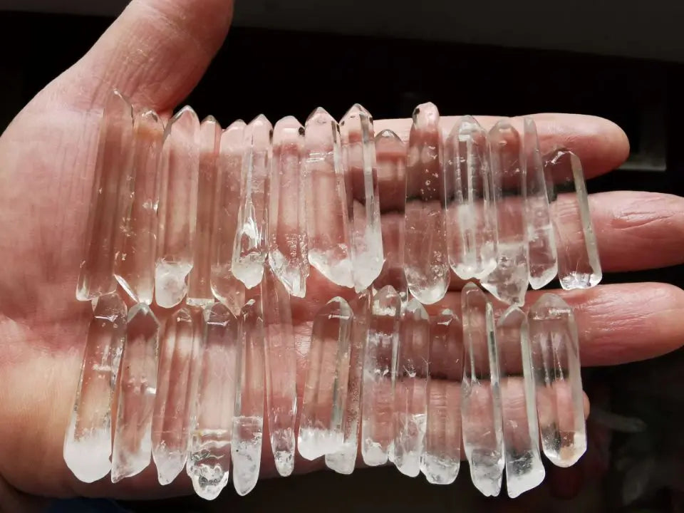 Clear Quartz Lemurian Seed Crystal Natural Points