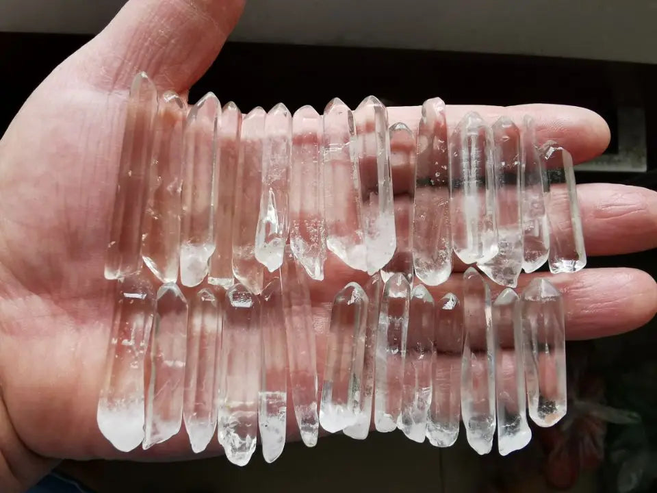 Clear Quartz Lemurian Seed Crystal Natural Points