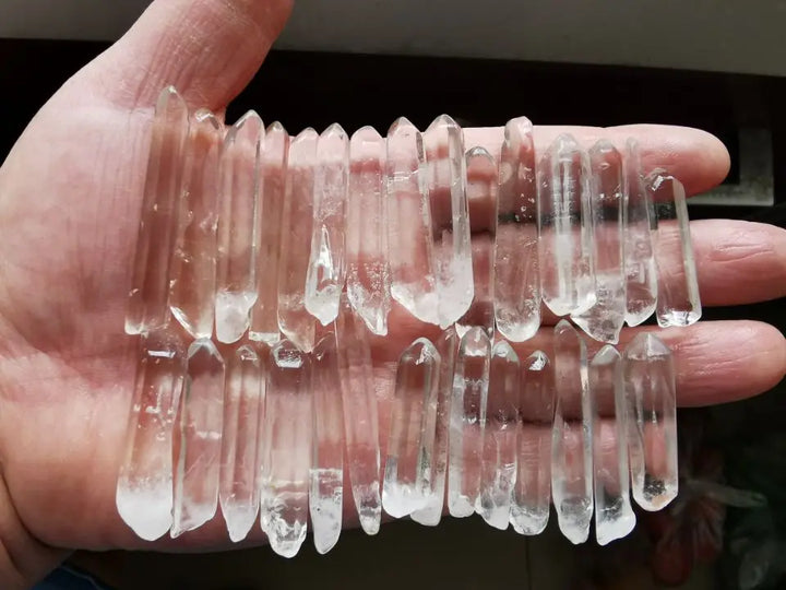 Clear Quartz Lemurian Seed Crystal Natural Points