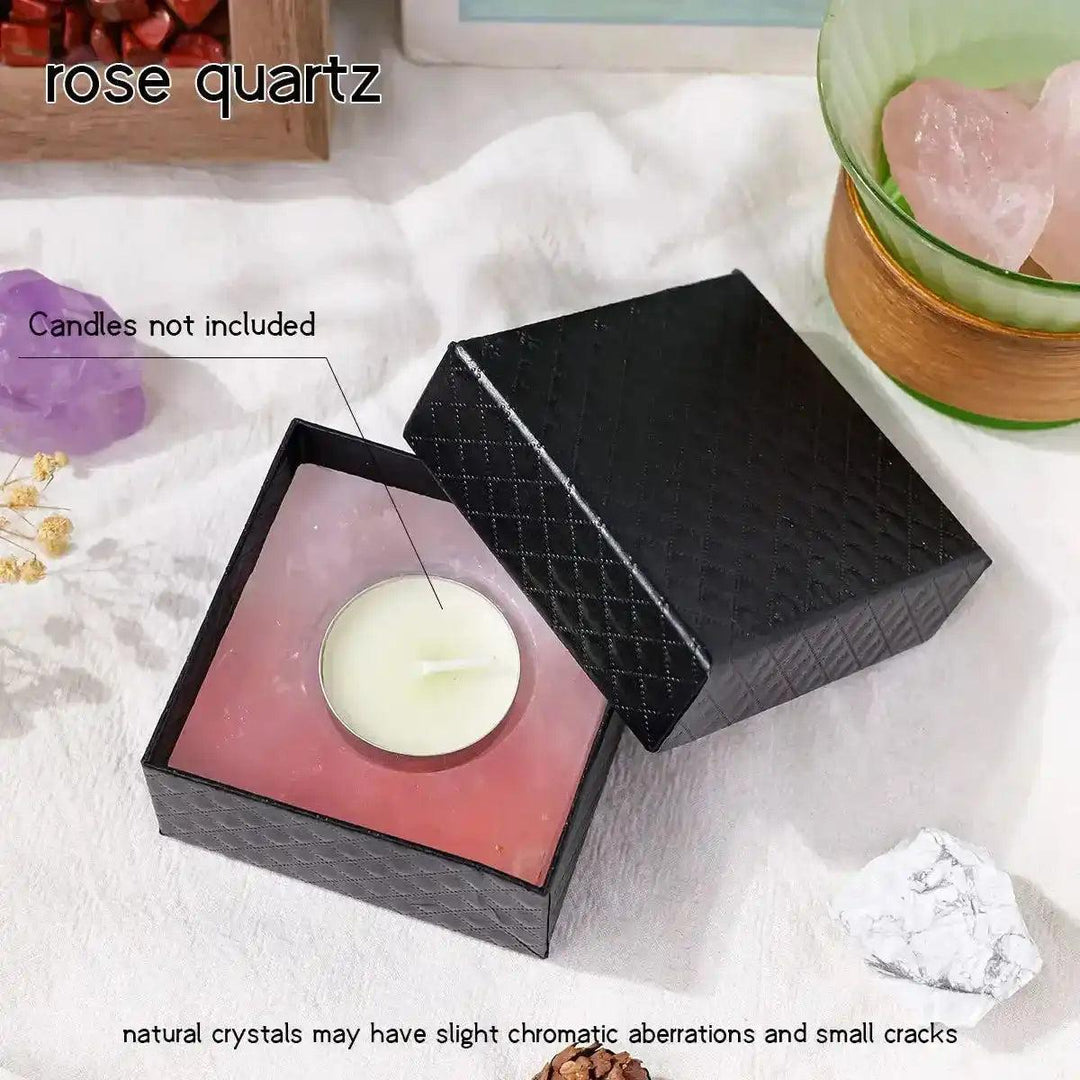 Handcrafted Crystal Tealight Candle Holder
