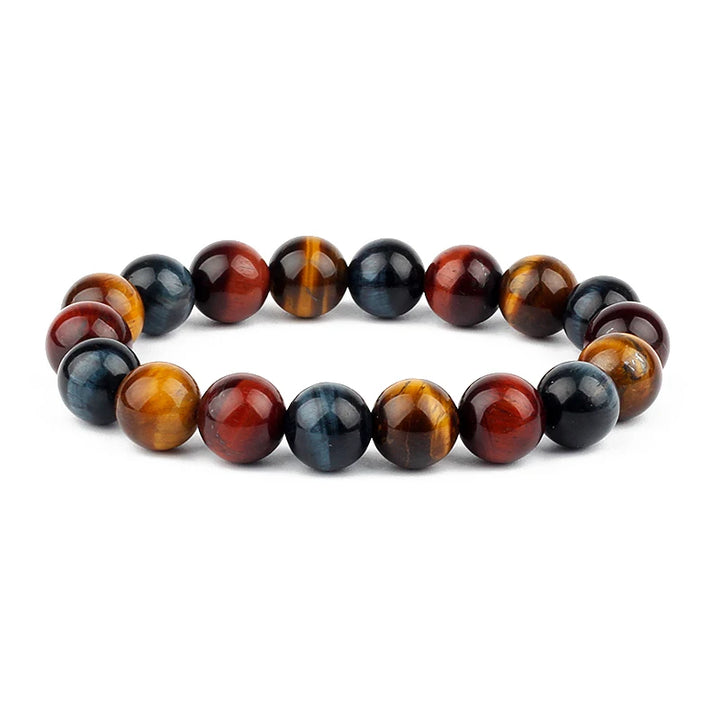 Tiger Eye Crystal Beaded Handmade Unisex Bracelets