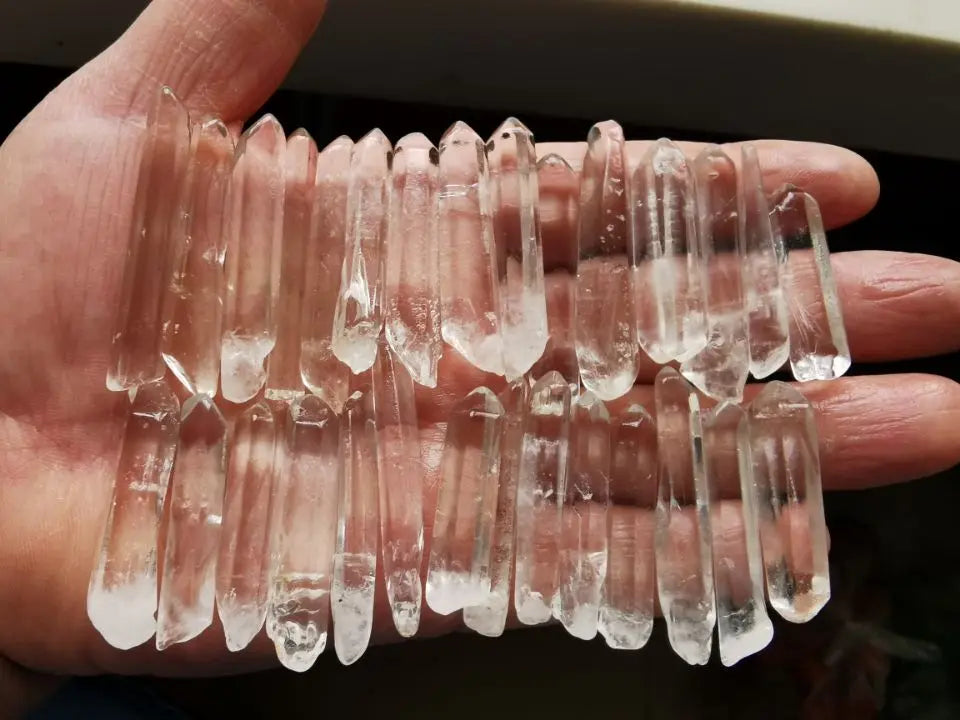 Clear Quartz Lemurian Seed Crystal Natural Points