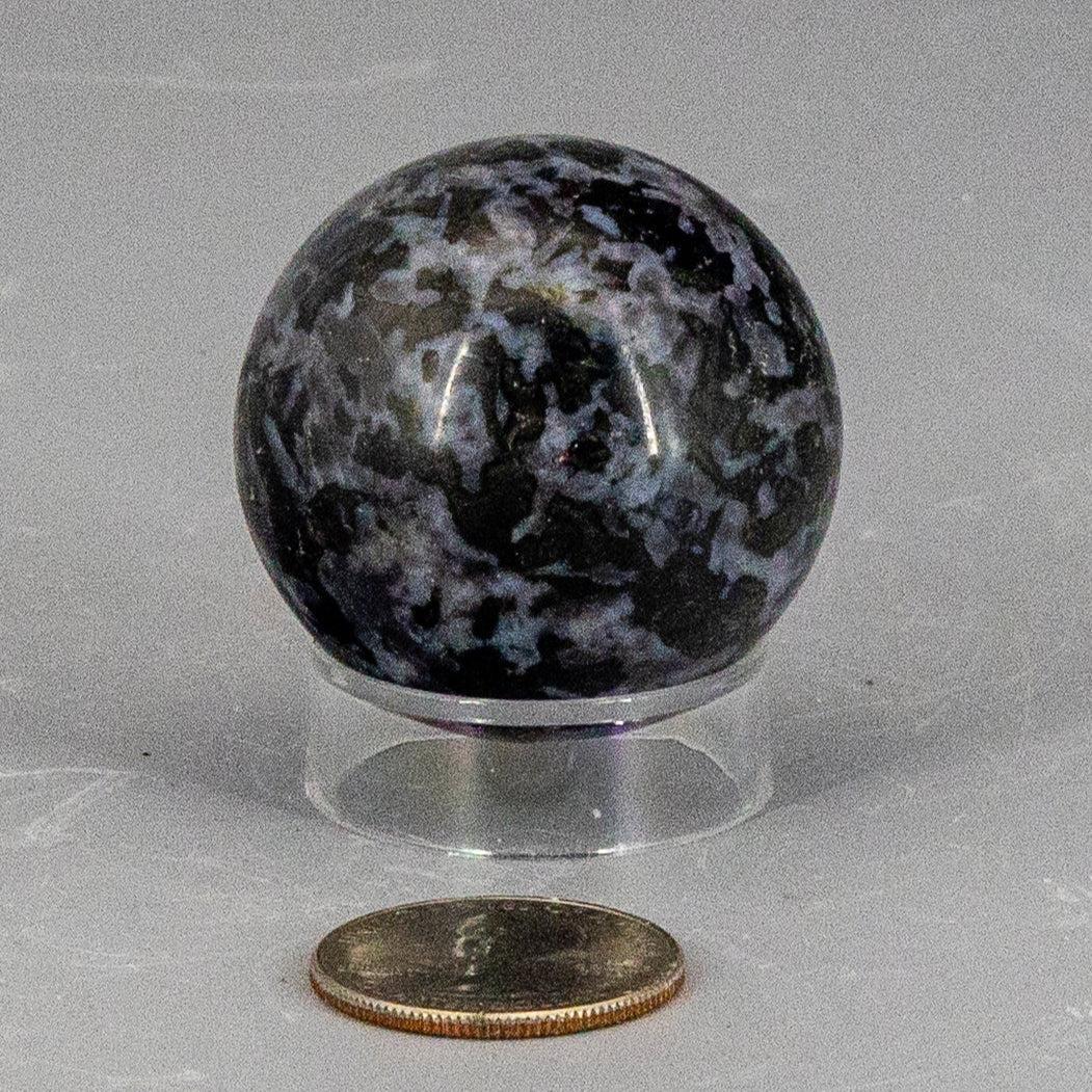 Indigo Gabbro Sphere 40mm-Spheres-Crystal Destiny-Indigo Gabbro-110g - 40mm-Crystal Destiny