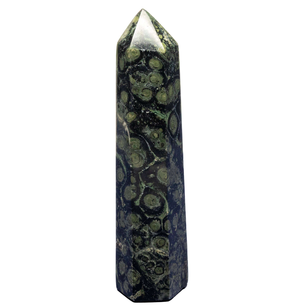 Kambaba Jasper Tower-Towers-Crystal Destiny-Kambaba Jasper-352g - 6.00"H-Crystal Destiny