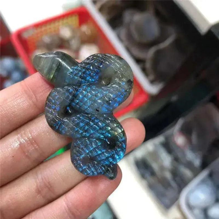 Labradorite Animal Carving | Hand Carved Figurine