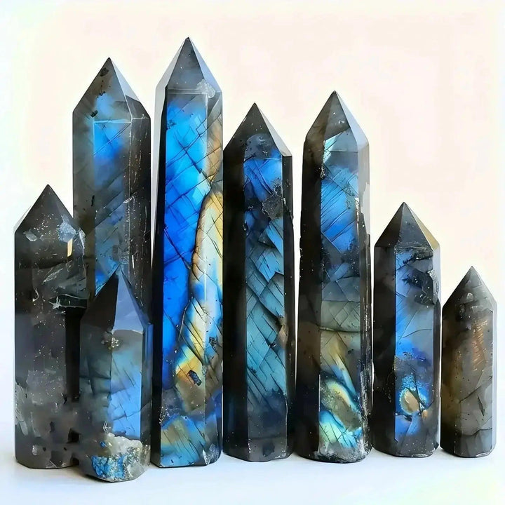 Labradorite Crystal Towers