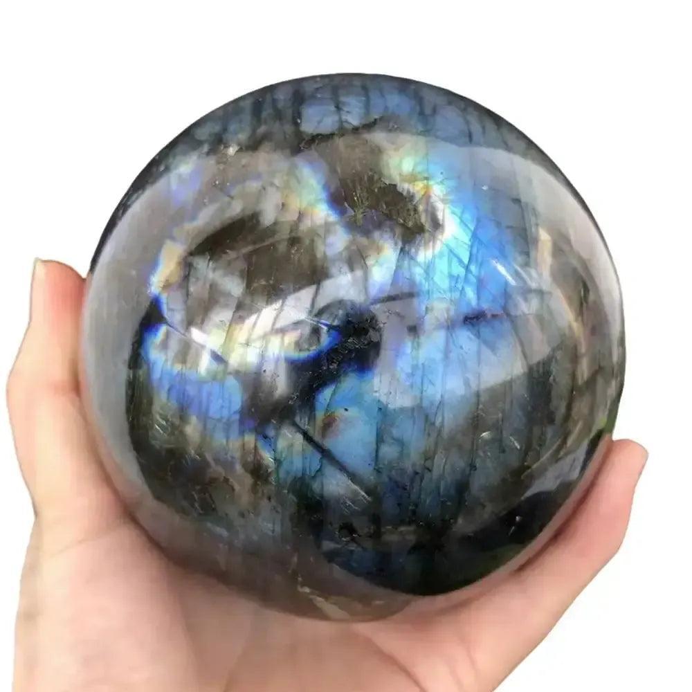 Labradorite Polished Crystal Sphere