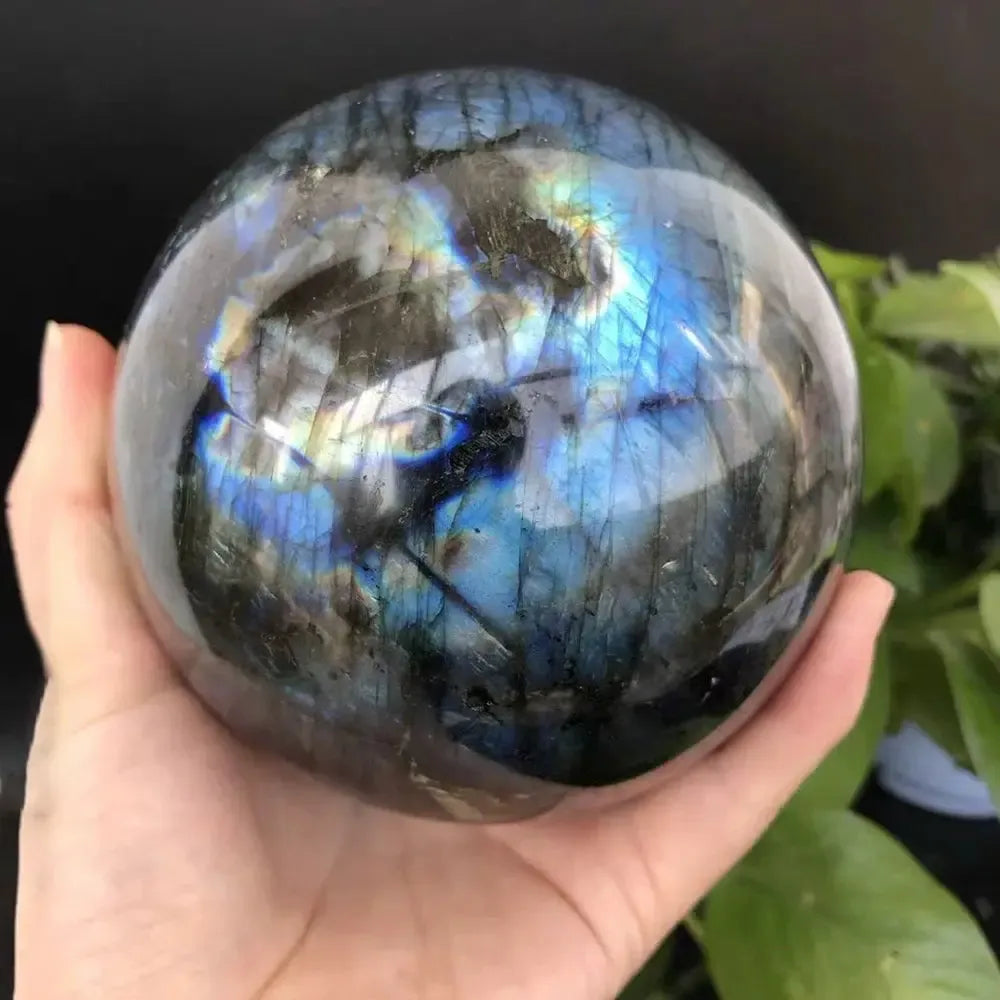 Labradorite Sphere-Spheres-Ali-Labradorite-diameter 40-50mm-Crystal Destiny