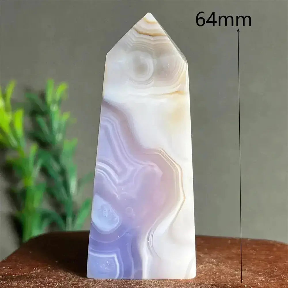 Lace Amethyst Agate Crystal Towers-Towers-Ali-47g 1-Amethyst Agate-Crystal Destiny