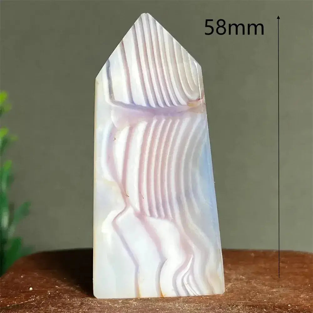 Lace Amethyst Agate Crystal Towers-Towers-Ali-54g-Amethyst Agate-Crystal Destiny