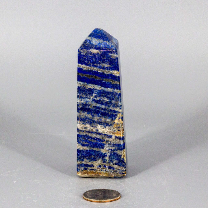 Lapis Lazuli Obelisk Tower 4 Inch 254g Wisdom Stone-Towers-Crystal Destiny-Lapis Lazuli-254g - 4.00"H x 1.25"W-Crystal Destiny