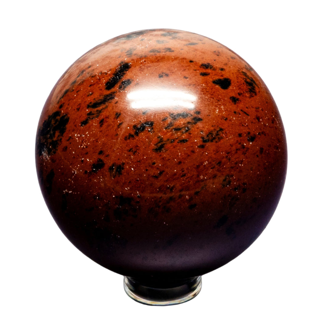Mahogany Obsidian Sphere 50mm-Spheres-Crystal Destiny-Mahogany Obsidian-6.1g - 52mm Diameter-Crystal Destiny
