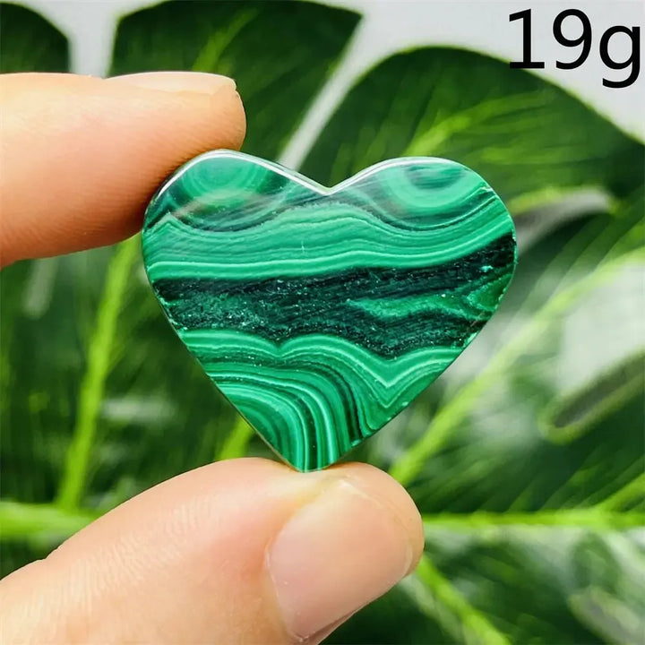 Malachite Crystal Heart-Hearts-Crystal Destiny-Malachite-Weight 19g-Crystal Destiny