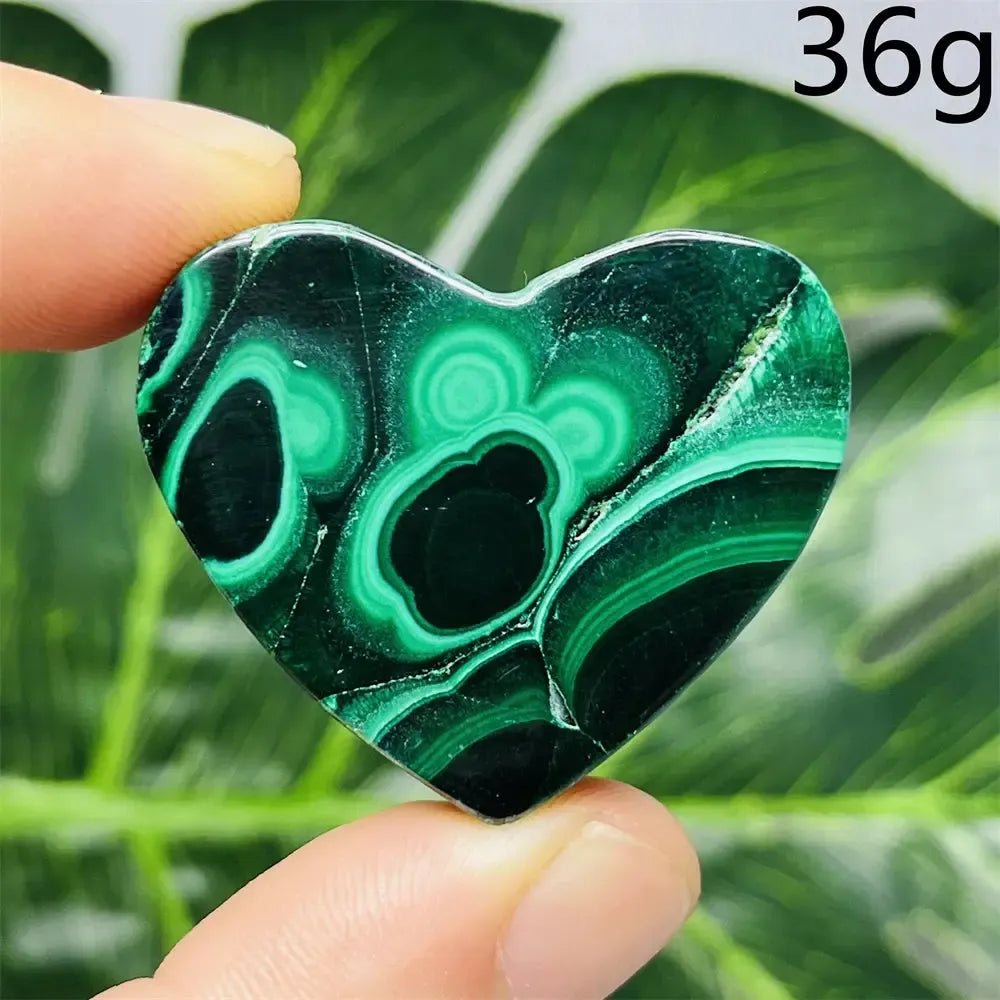 Malachite Crystal Heart-Hearts-Crystal Destiny-Malachite-Weight 36g-Crystal Destiny