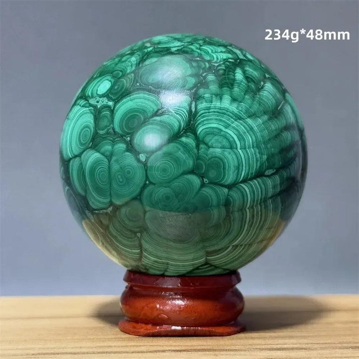 Malachite Sphere | Hand Polished Crystal Ball