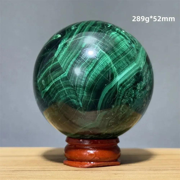 Malachite Sphere | Hand Polished Crystal Ball
