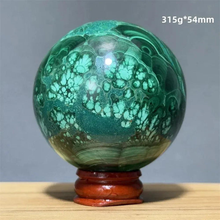 Malachite Sphere | Hand Polished Crystal Ball