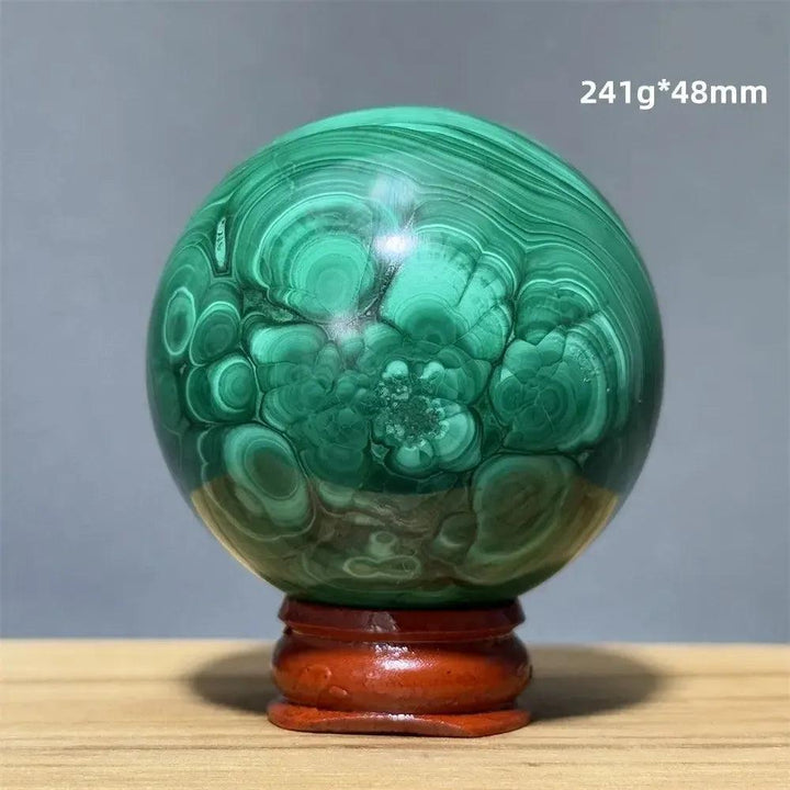 Malachite Sphere | Hand Polished Crystal Ball