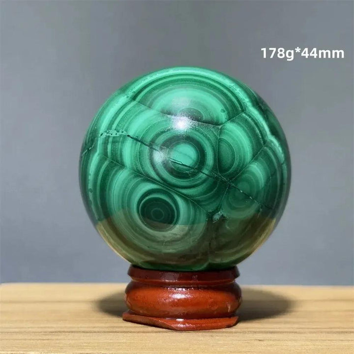 Malachite Sphere | Hand Polished Crystal Ball