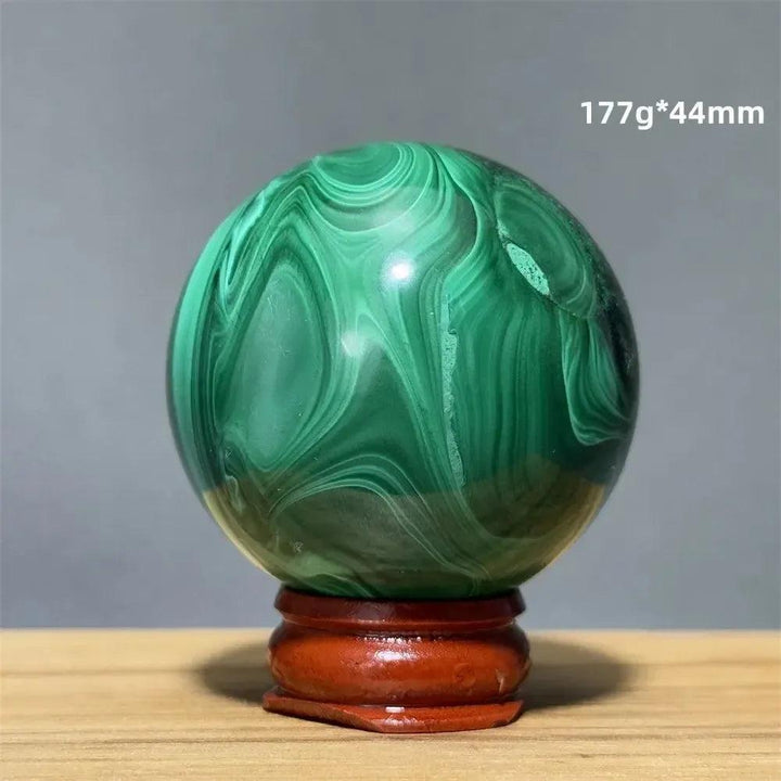 Malachite Sphere | Hand Polished Crystal Ball