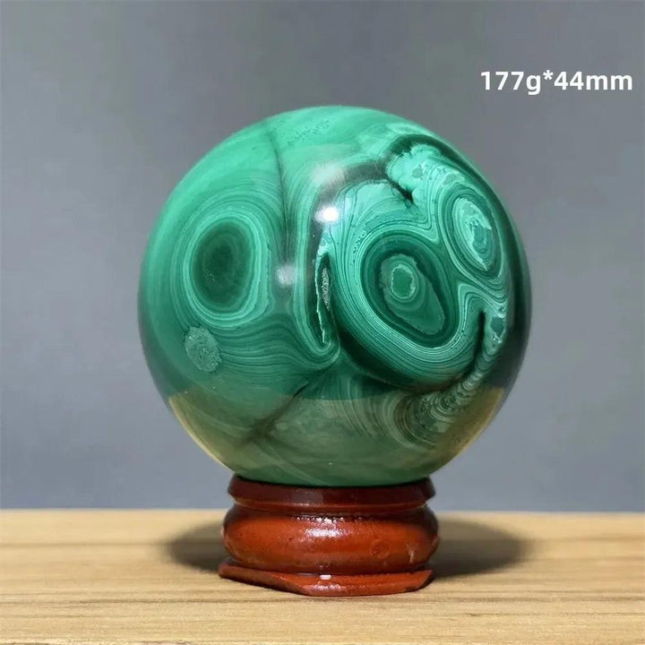 Malachite Sphere | Hand Polished Crystal Ball