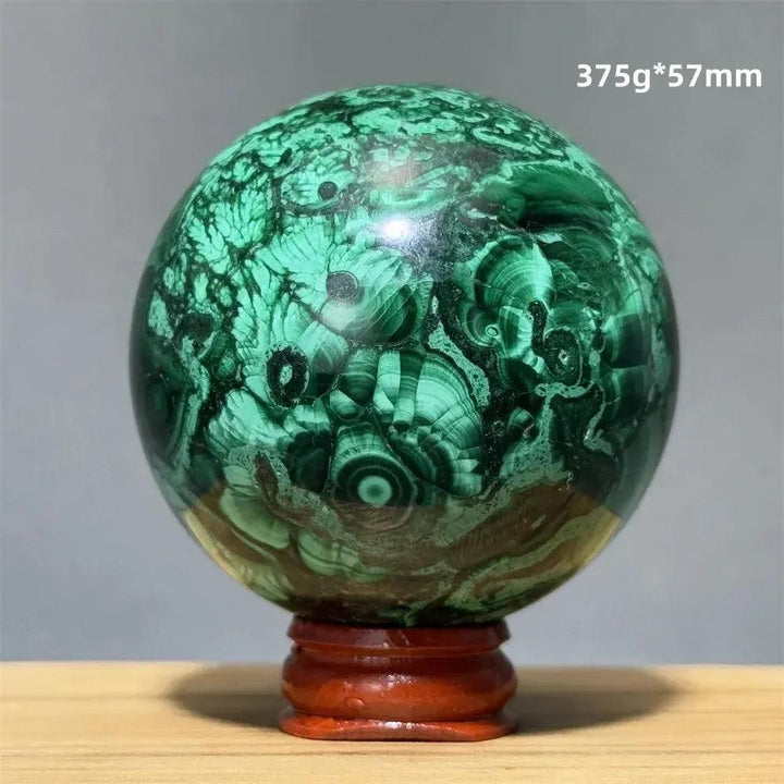 Malachite Sphere | Hand Polished Crystal Ball