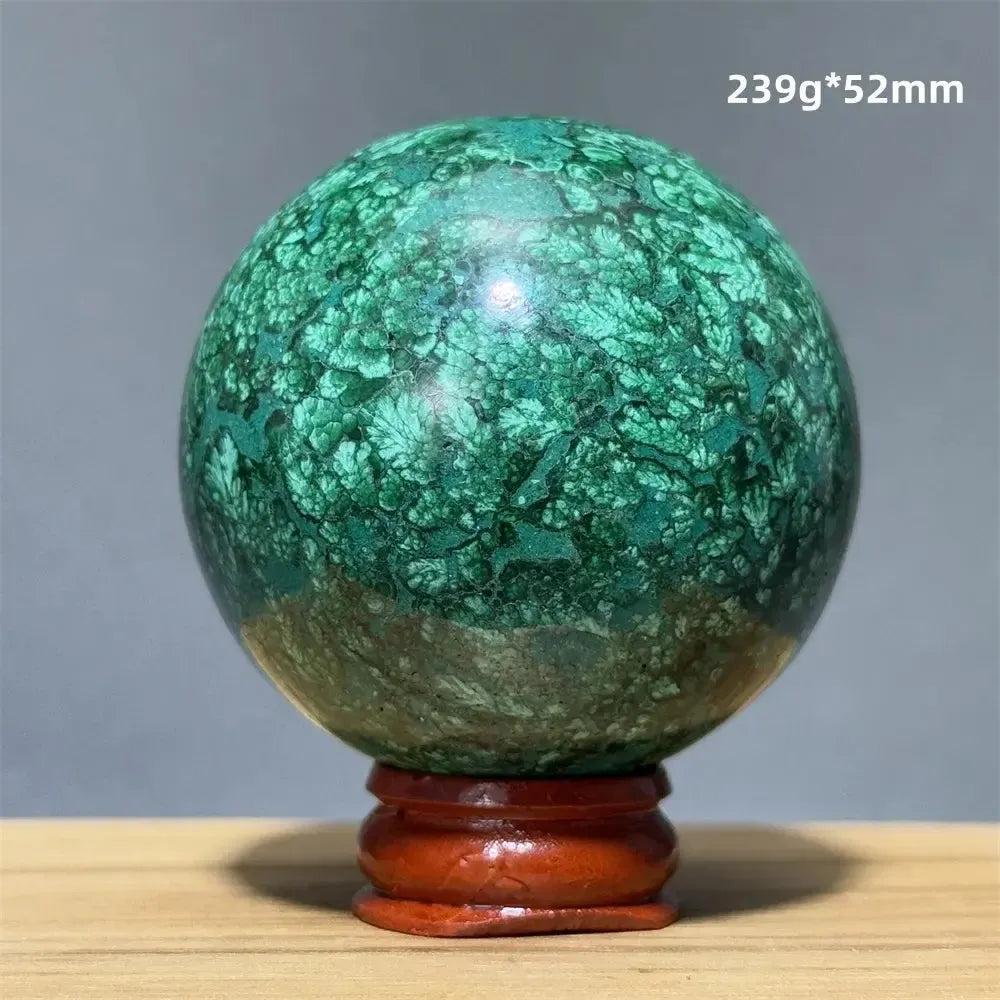 Malachite Sphere | Hand Polished Crystal Ball