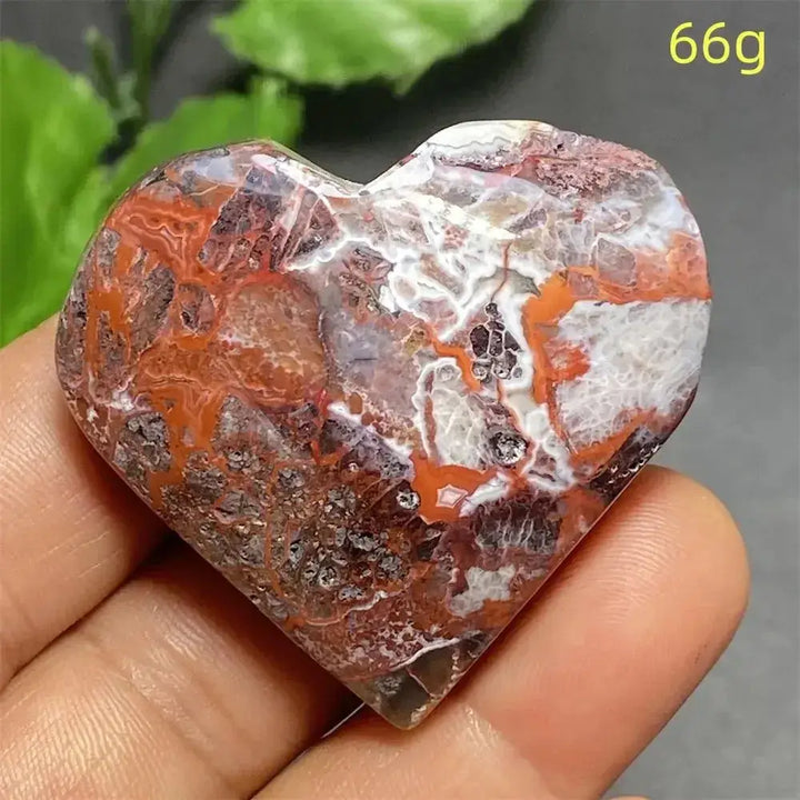 Mexican Striped Agate Crystal Hearts-Hearts-Ali-Mexican Striped Agate-16-Crystal Destiny