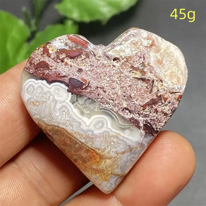 Mexican Striped Agate Crystal Hearts-Hearts-Ali-Mexican Striped Agate-18-Crystal Destiny