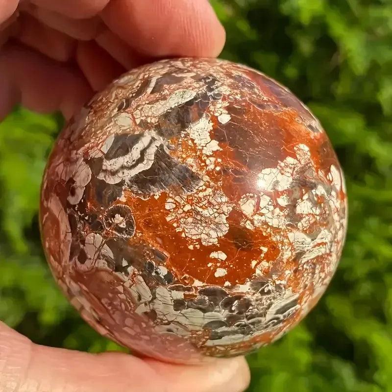 Money Agate Sphere