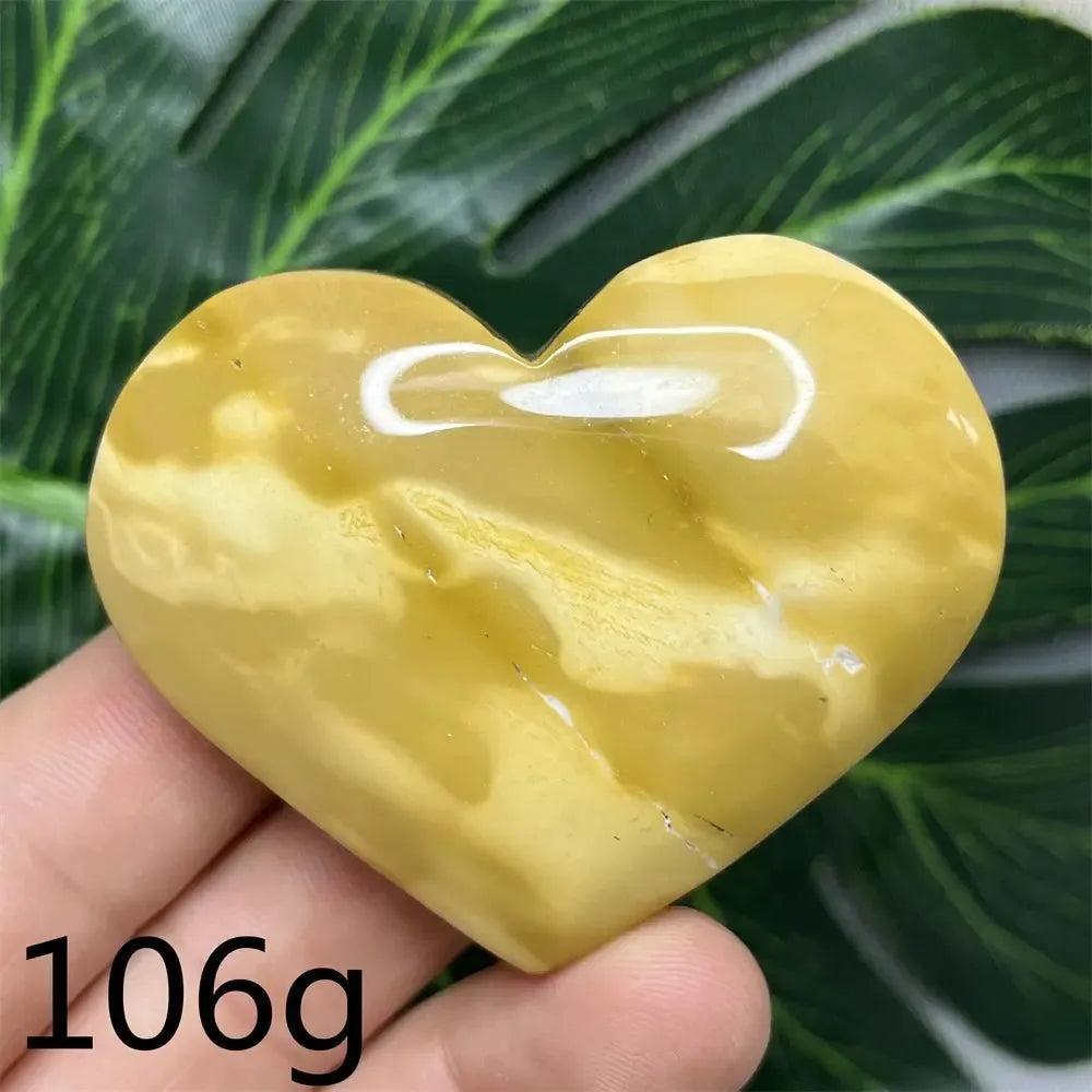 Mookaite Jasper Crystal Heart