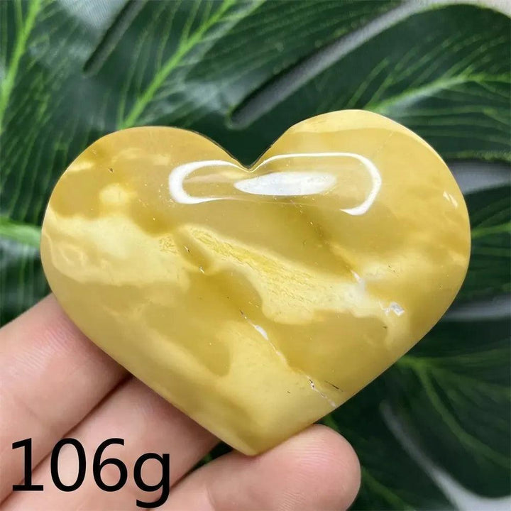 Mookaite Jasper Crystal Heart