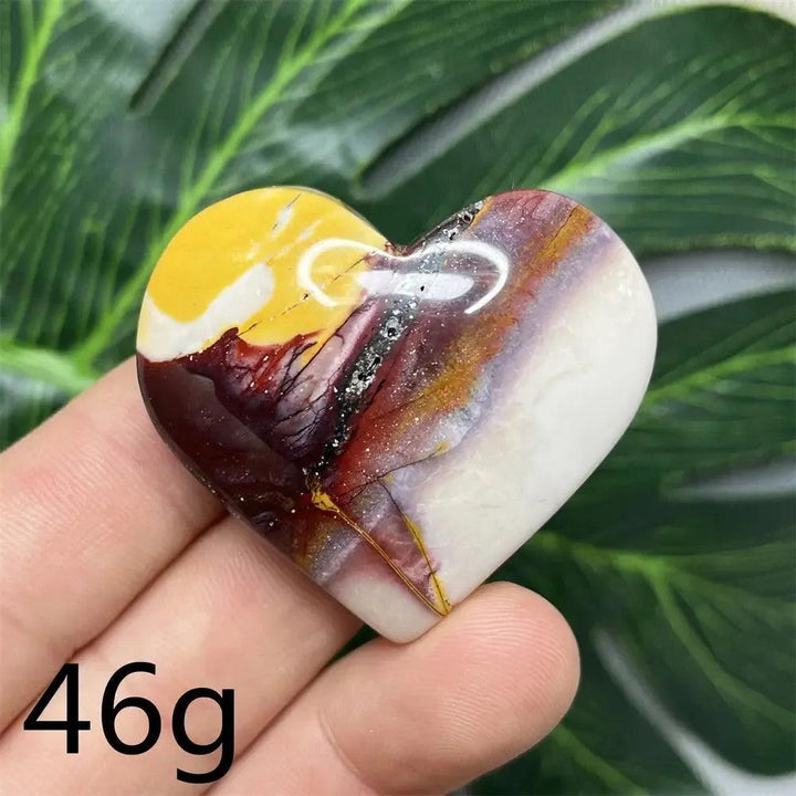 Mookaite Jasper Crystal Heart