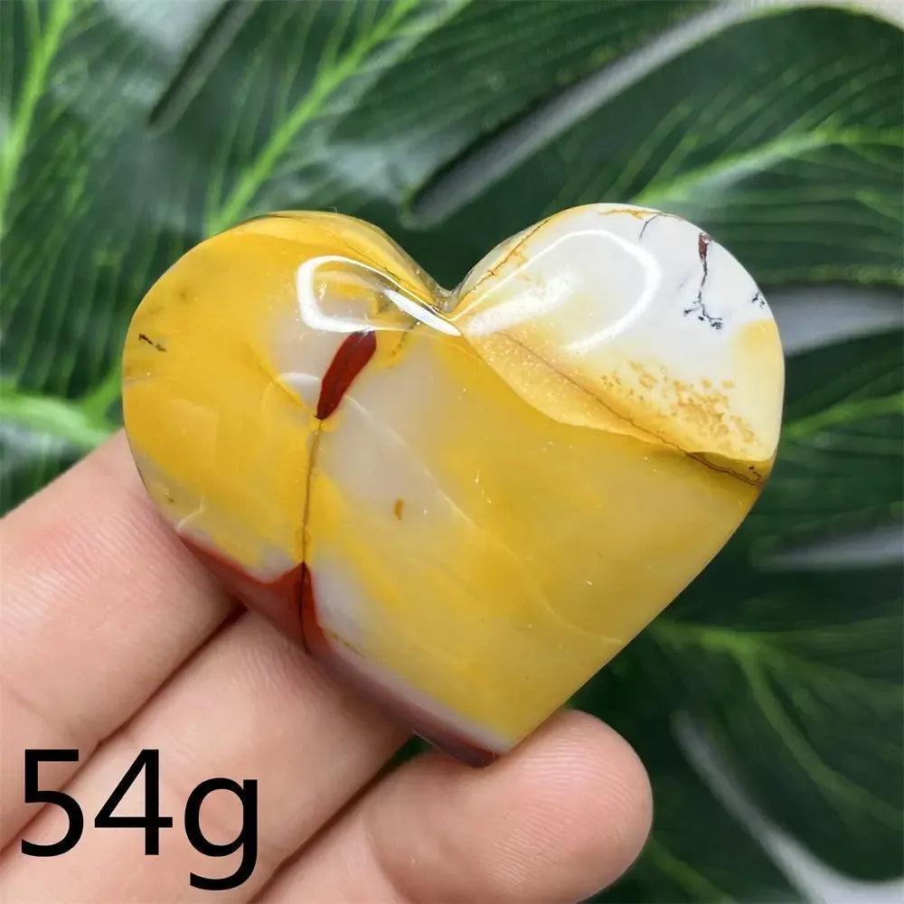 Mookaite Jasper Crystal Heart