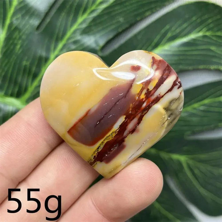 Mookaite Jasper Crystal Heart