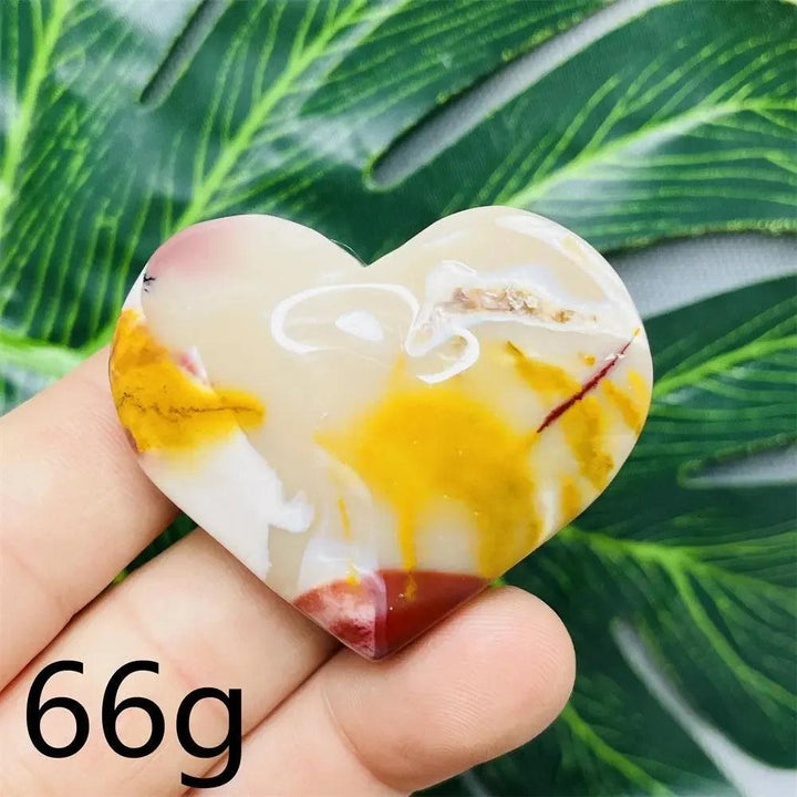Mookaite Jasper Crystal Heart