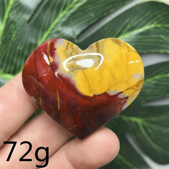 Mookaite Jasper Crystal Heart