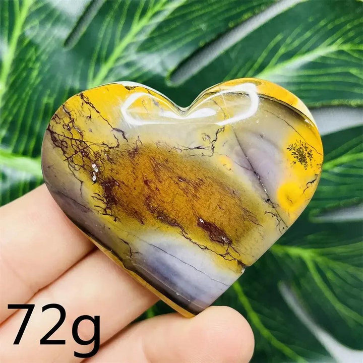 Mookaite Jasper Crystal Heart
