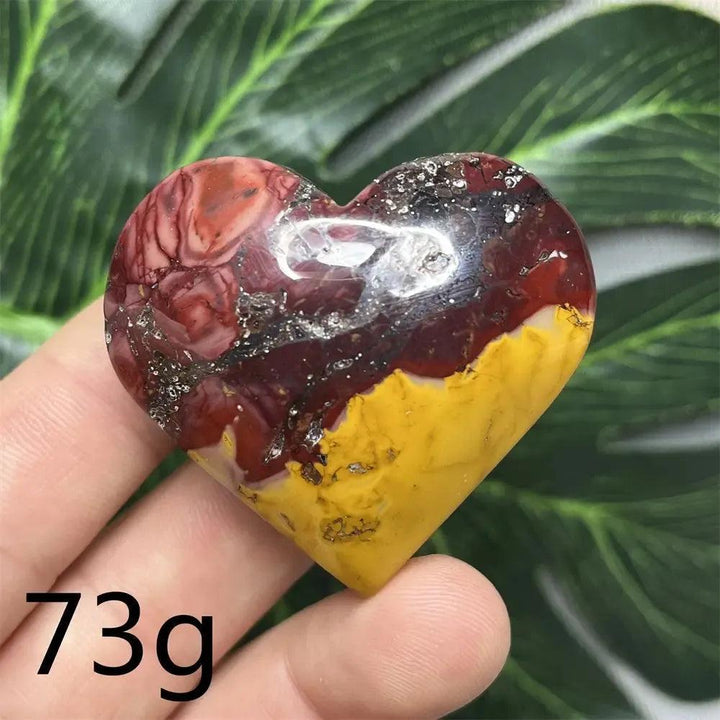 Mookaite Jasper Crystal Heart