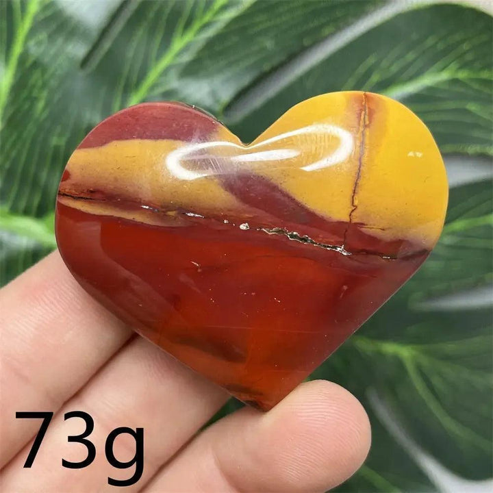 Mookaite Jasper Crystal Heart