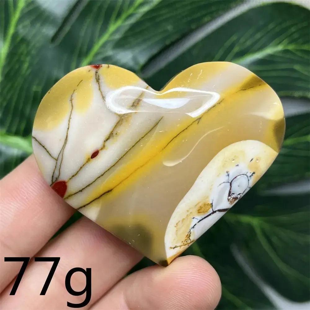 Mookaite Jasper Crystal Heart