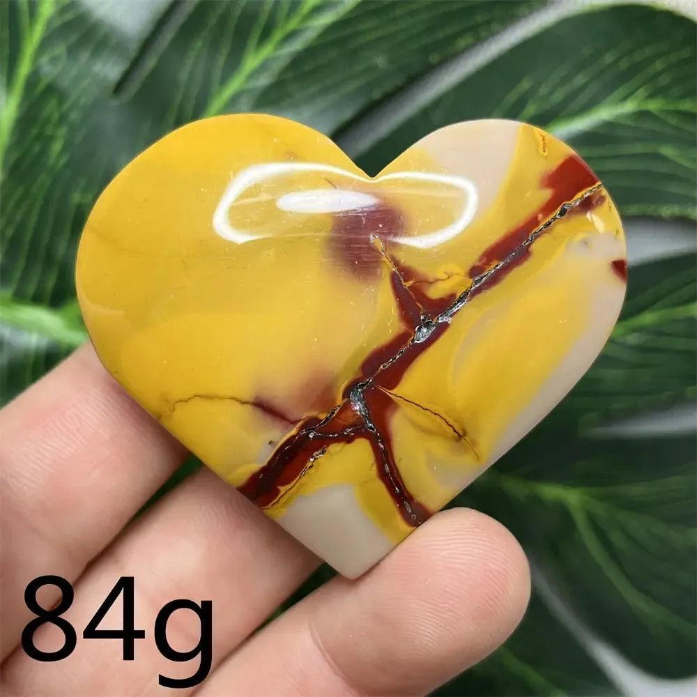 Mookaite Jasper Crystal Heart