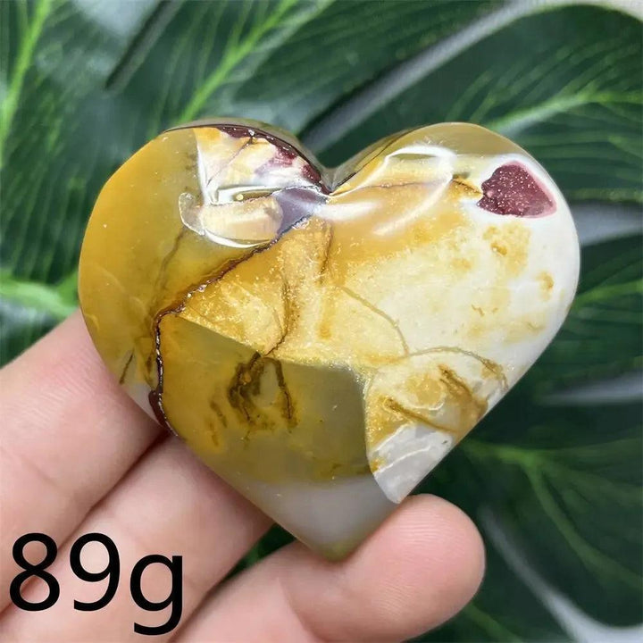 Mookaite Jasper Crystal Heart