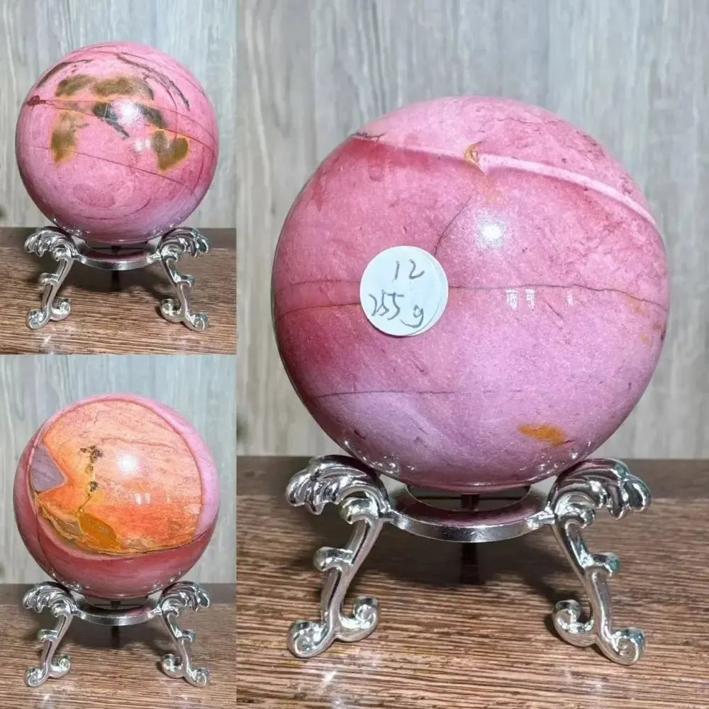 Mookaite Jasper Natural Sphere-Spheres-Ali-Mookaite-255g 5.8cm-Crystal Destiny